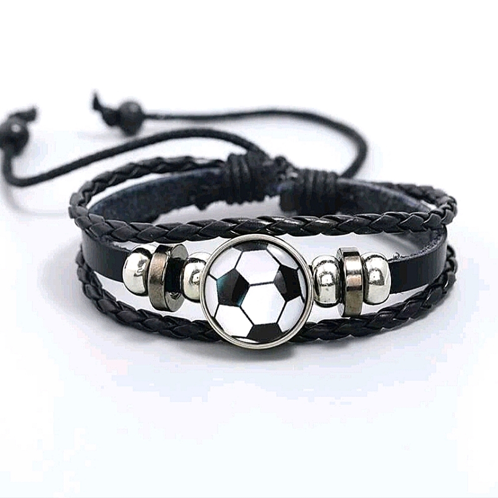 Football Design Bracelet